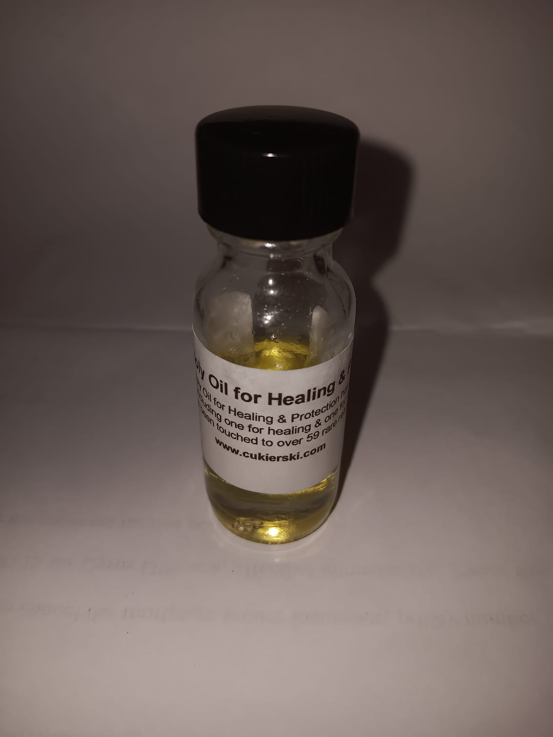 Customer photo review of Special Holy Oil for Healing and Protection