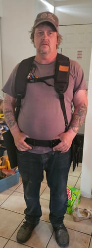 Customer photo review of Essential Low Profile Toolbelt