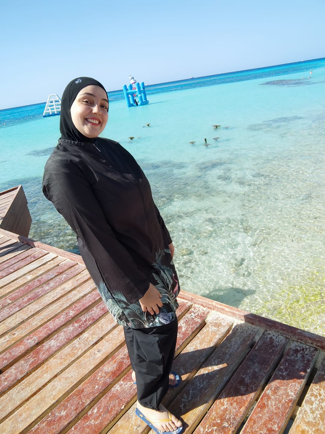 Customer photo review of Flamingo Burkini