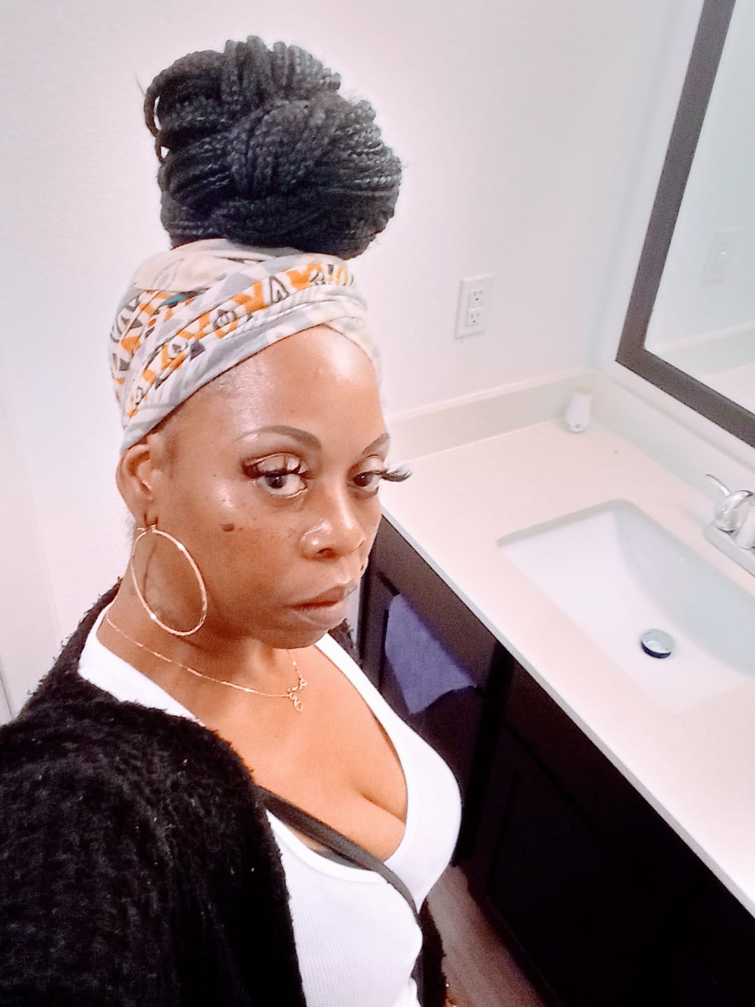 Customer photo review of Super Hair Growth Serum