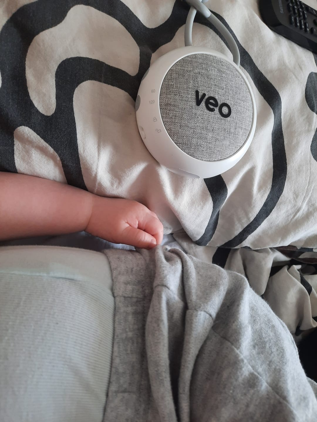 Customer photo review of Veo - Speaker rumore bianco