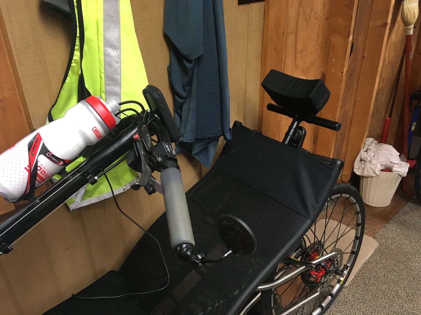 Customer photo review of Bacchetta Neckrest Kit (T-Cycle QR Mount)