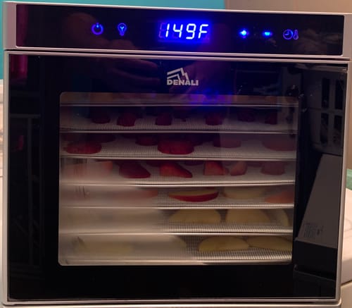 Customer photo review of THE BEAST™ – 8 Layer Stainless Steel Food & Fruit Dehydrator, by Denali®