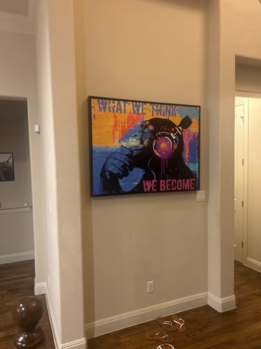 Customer photo review of What We Think We Become