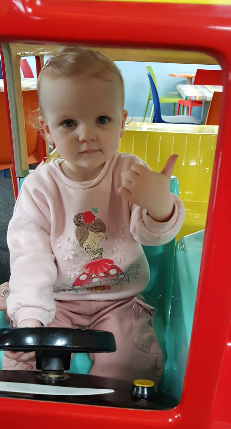 Customer photo review of Personalized 25 cm Plush Baby Doll