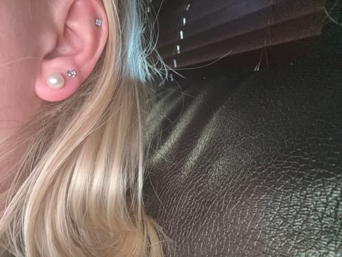 Customer photo review of Silver April Birthstone (Diamond)