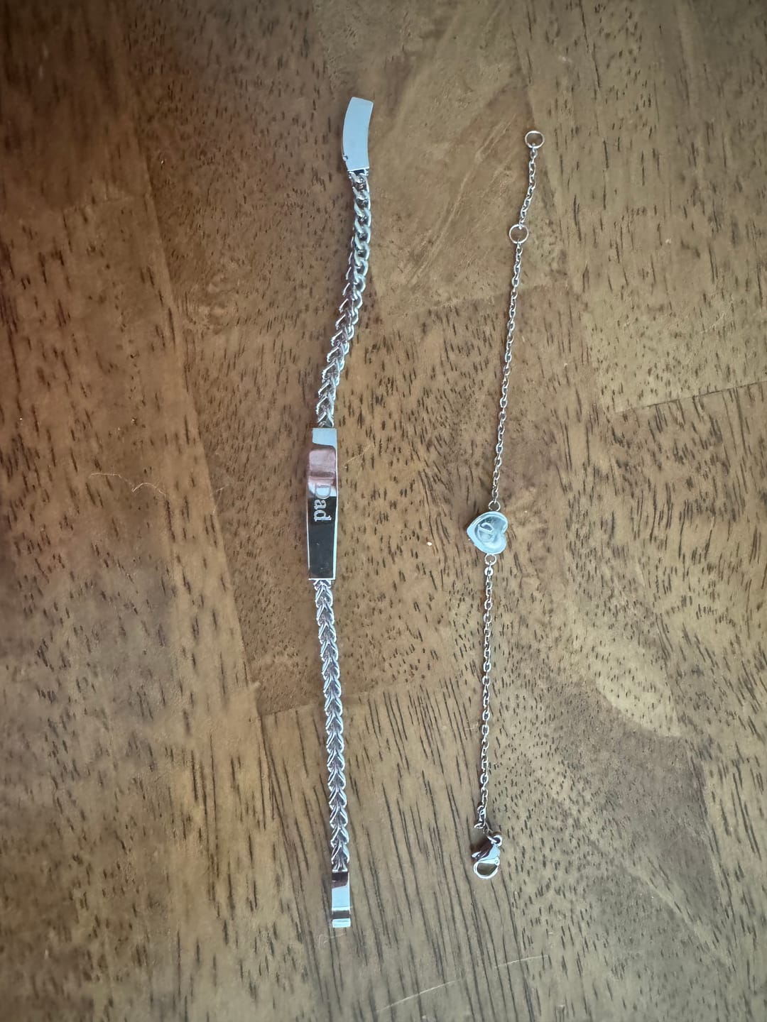 Customer photo review of Franco Link ID Urn Bracelet | 4MM