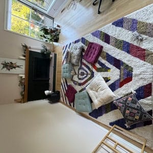 Customer photo review of Beni ourain Authentic Moroccan Rug