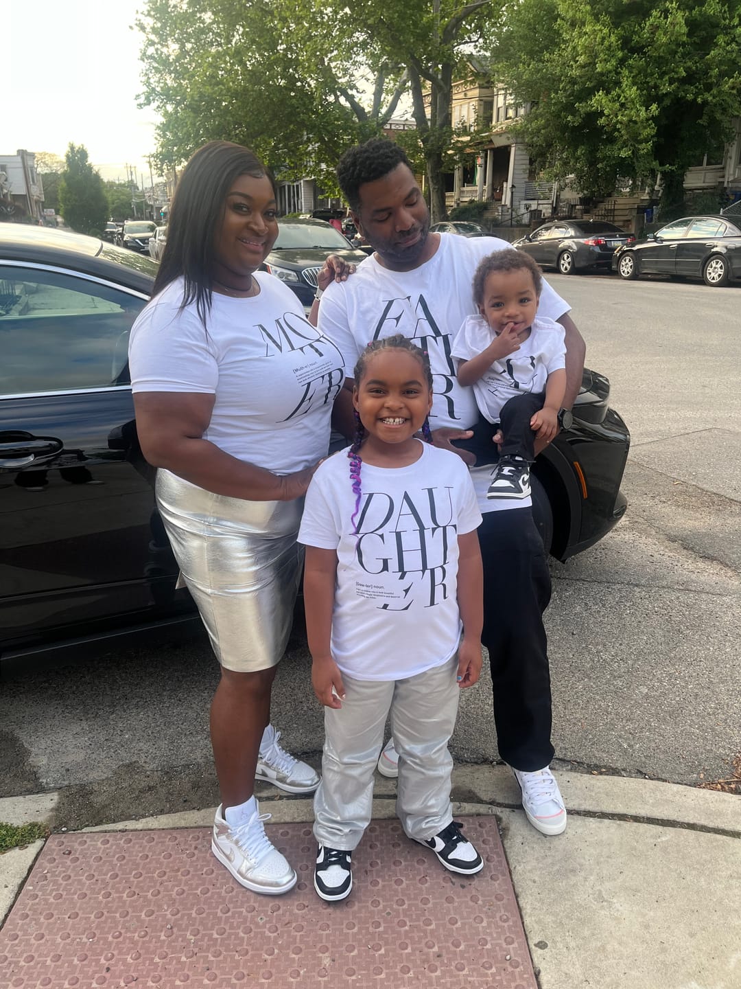Customer photo review of Father Logo Remix T-shirt