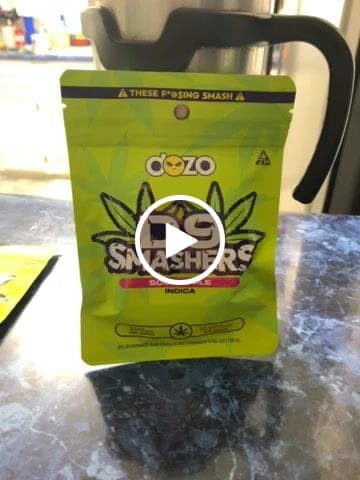 Customer video review of D9 Smasher | Sour Apple (Indica)