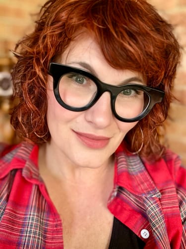 Customer photo review of Gali | Vintage/Black/Acetate