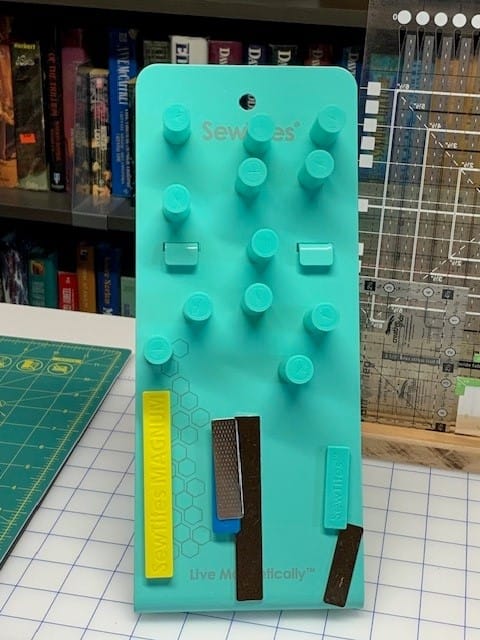 Customer photo review of SewTites Sew 'n Store Hangstand