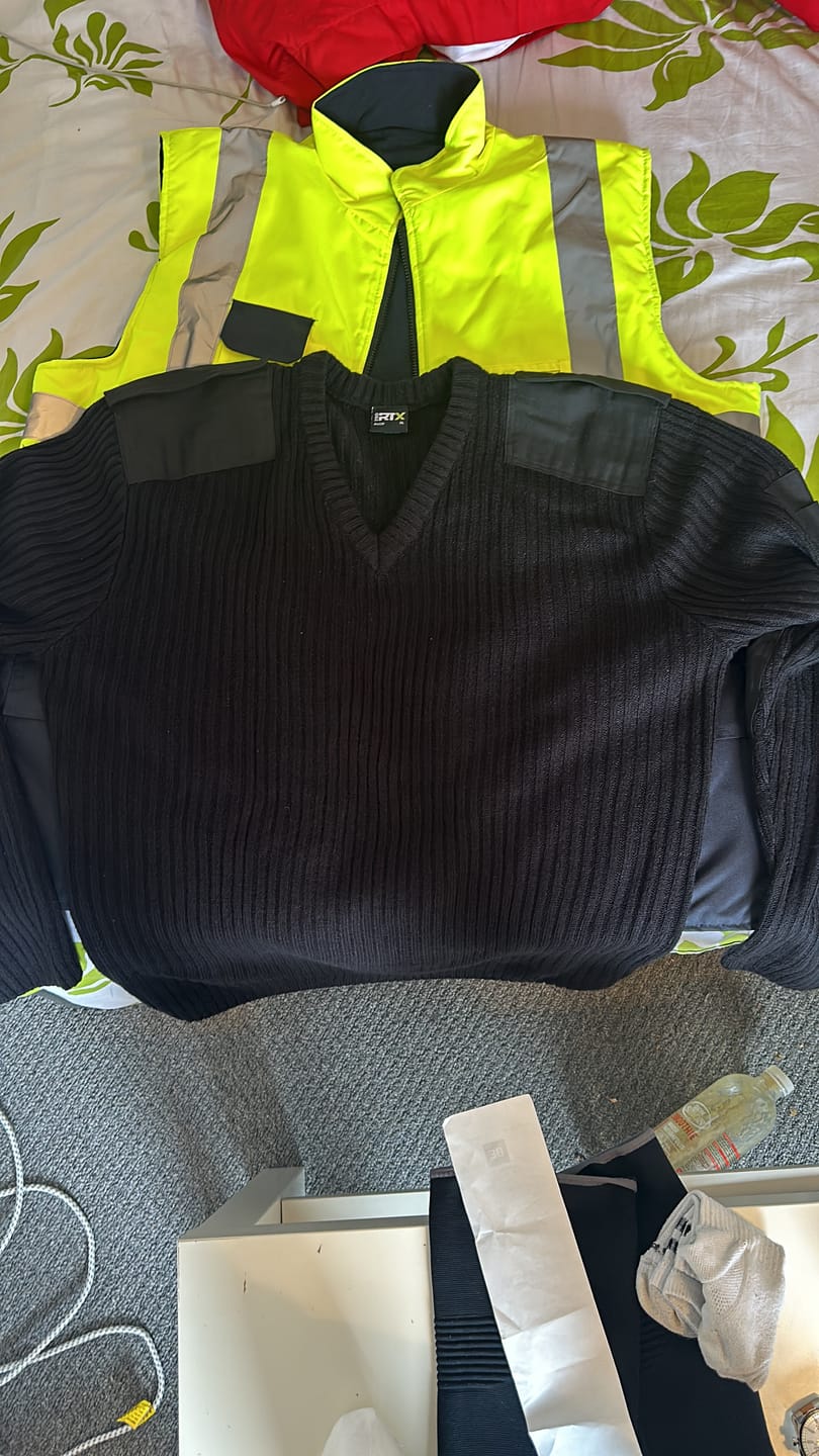 Customer photo review of RX220 Pro Security Sweater