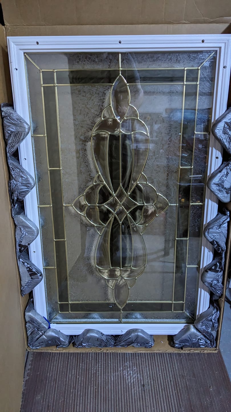 Customer photo review of Wexford Glass and Frame Kit (Full Lite)