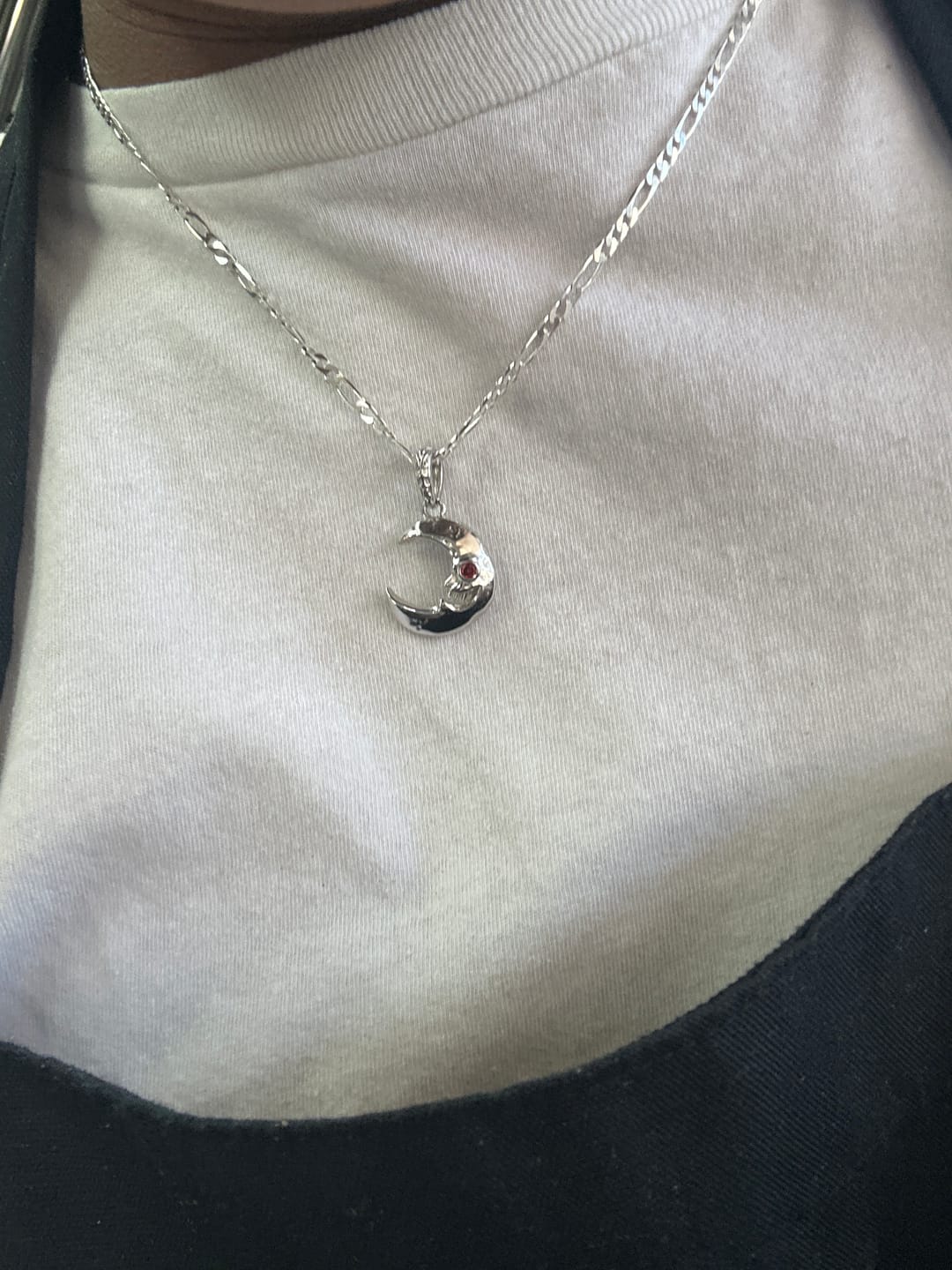 Customer photo review of LUNA THE LUNATIC LUNAR PENDANT