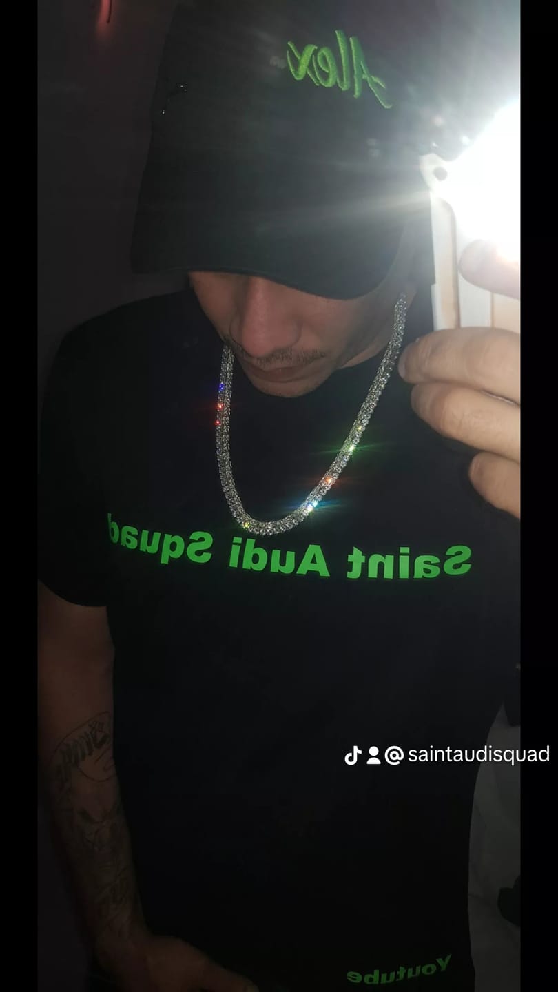Customer photo review of ICE BREAKER CHAIN. - 5MM WHITE GOLD