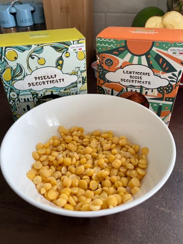 Customer photo review of Legumi Decorticati 𝐋𝐞𝐠𝐮𝐝 a basso indice glicemico pacchi da 400 gr