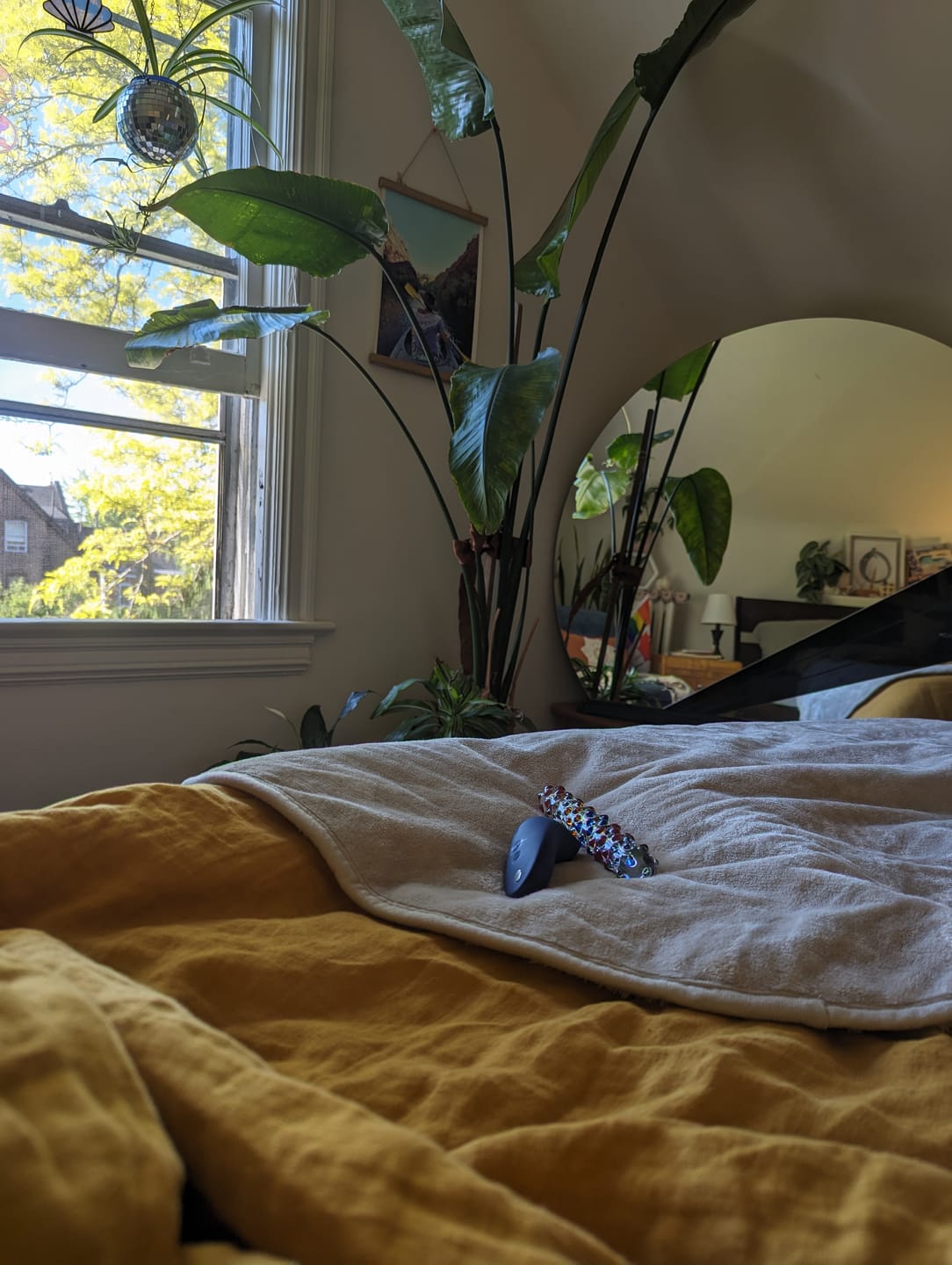 Customer photo review of Waterproof Splash Blanket™️ - Champagne The OG