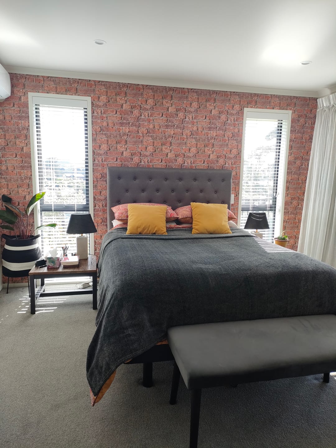 Customer photo review of Brick Wallpaper - Many Different Styles