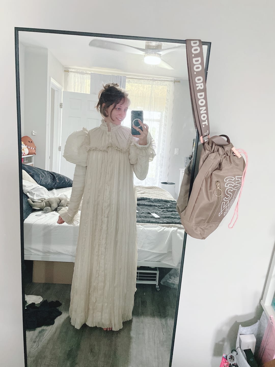 Customer photo review of *PRE-ORDER - CRIMSON PEAK™ Edith Victorian Gown in Ivory