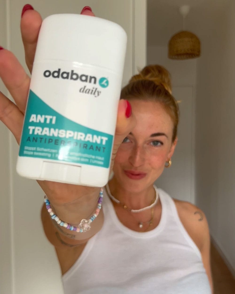 Customer photo review of odaban® daily Antitranspirant Deo Stick