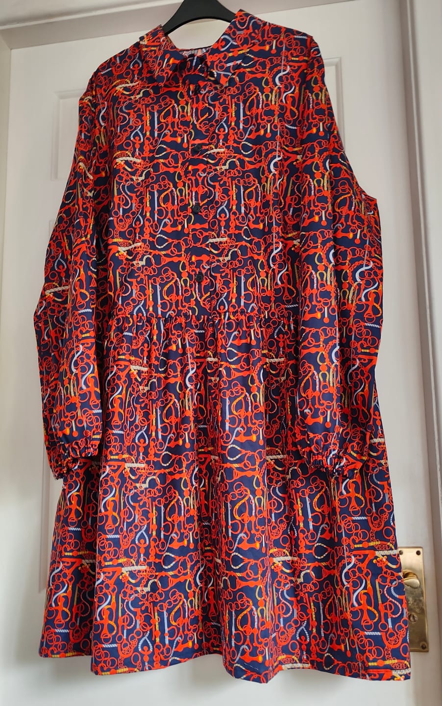 Customer photo review of Chains and Ropes Cotton Poplin Fabric