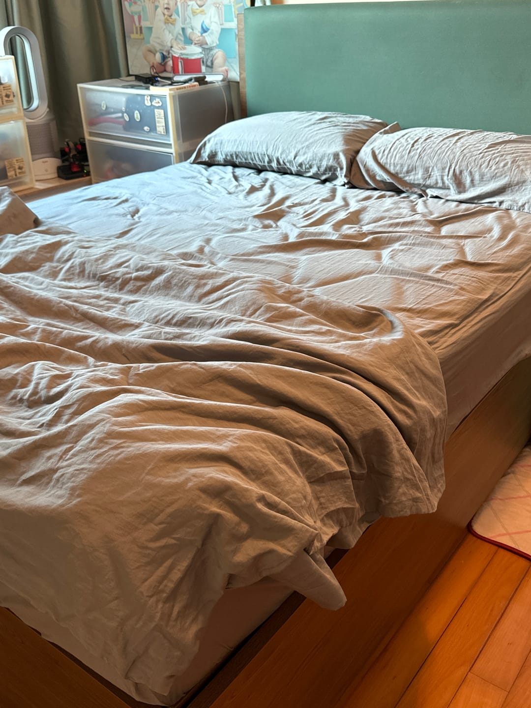 Customer photo review of Momomi® Anti-Allergy Bedding (Charcoal)