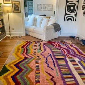 Customer photo review of Beni ourain Authentic Moroccan Rug