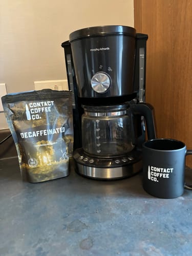 Customer photo review of Decaffeinated Coffee