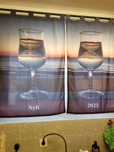 Customer photo review of Fotovorhang