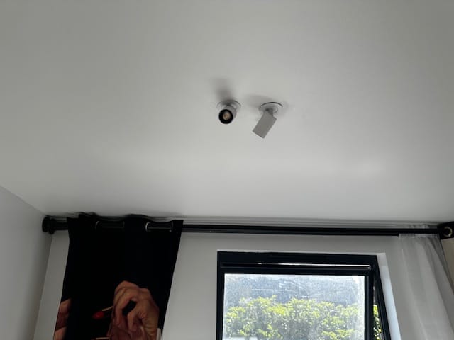 Customer photo review of 5W Enzo Recessed LED Adjustable/ Rotatable/Tiltable Spotlights, Downlight (Matt White Finish, Non Dimmable Driver Included)