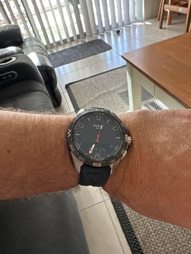 Customer photo review of Tissot T-Touch T-Sport Men's 47.5mm Solar LCD Watch T121.420.47.051.00