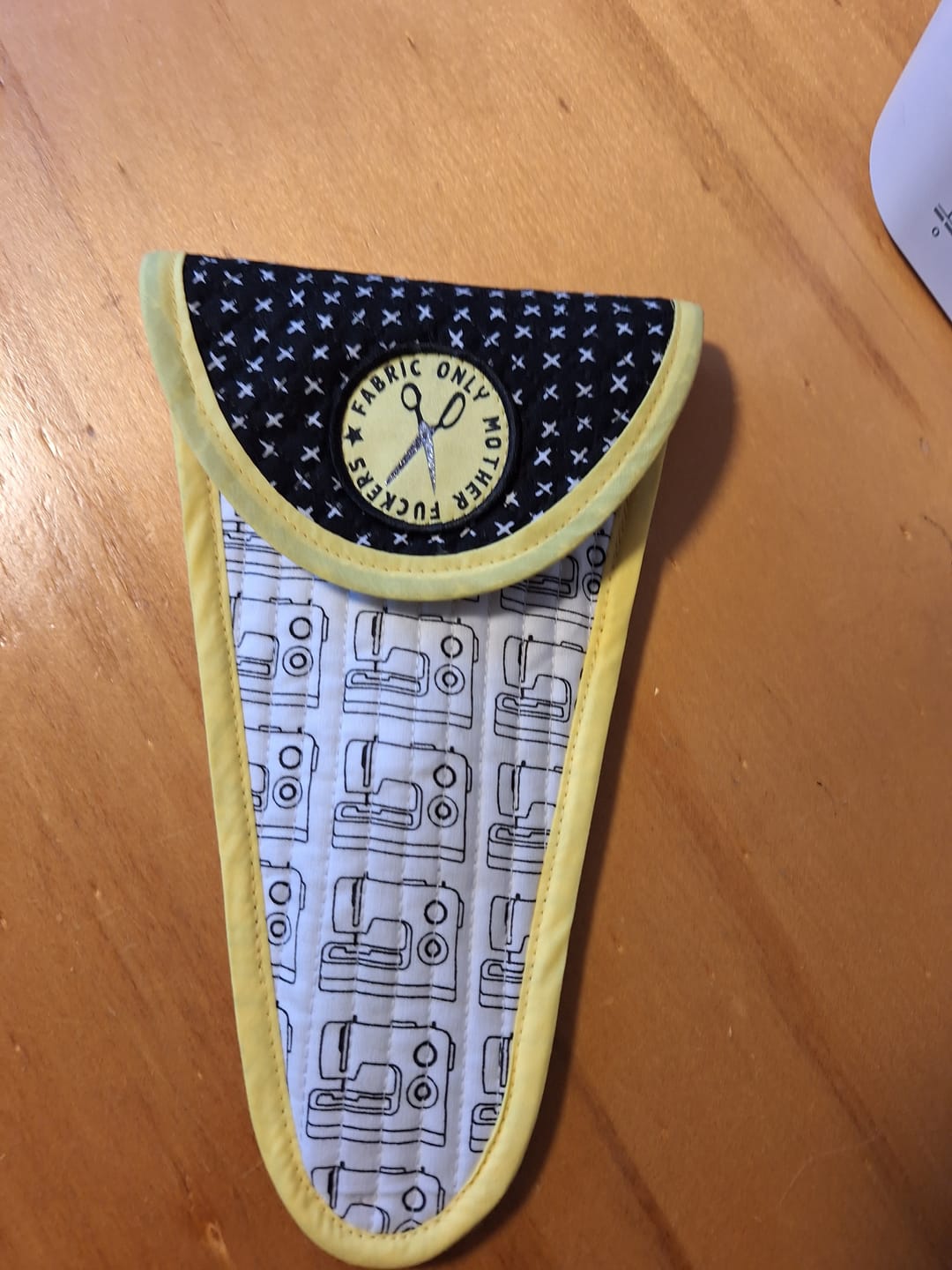 Customer photo review of Snippy Pouch | FREE Sewing Pattern by KATM ~ Digital PDF Pattern