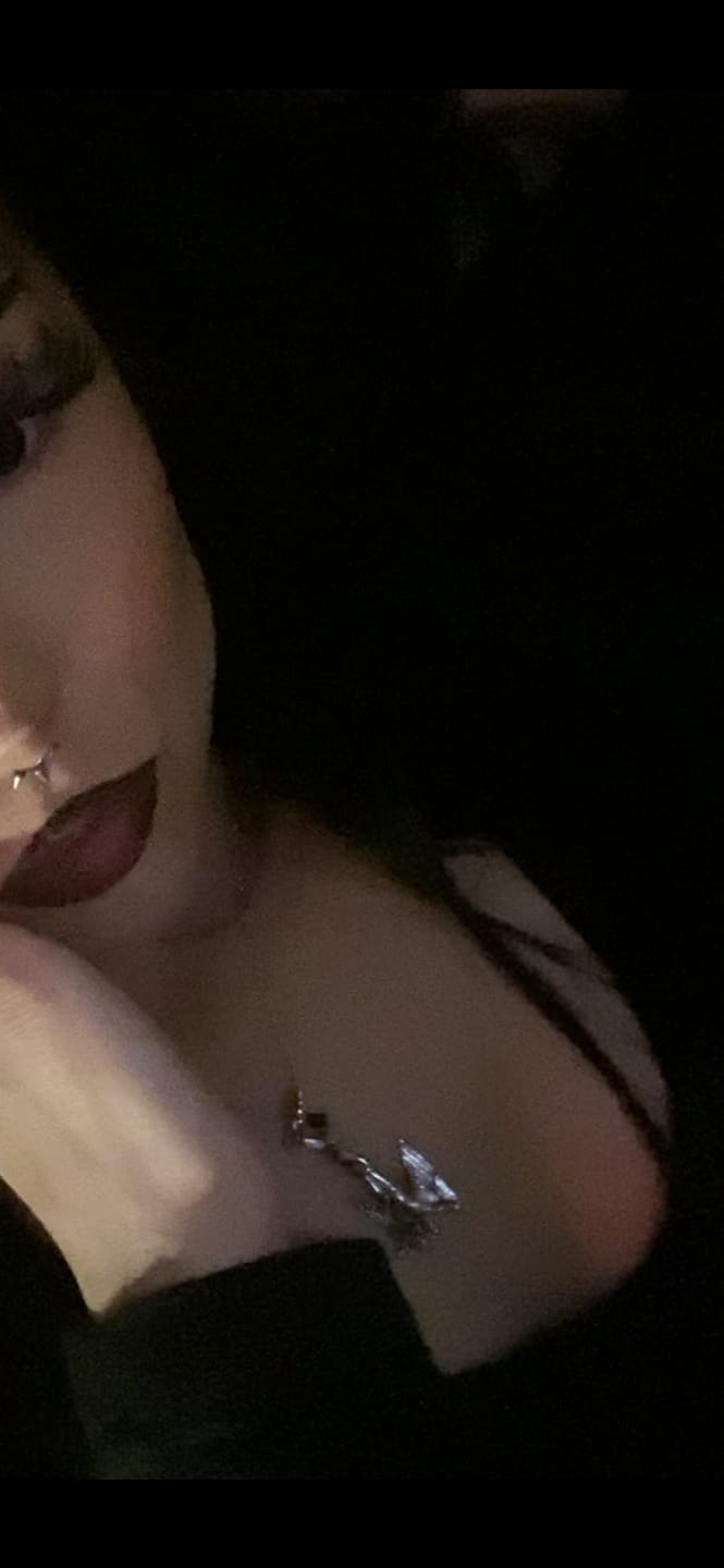 Customer photo review of FALLEN ANGEL PENDANT