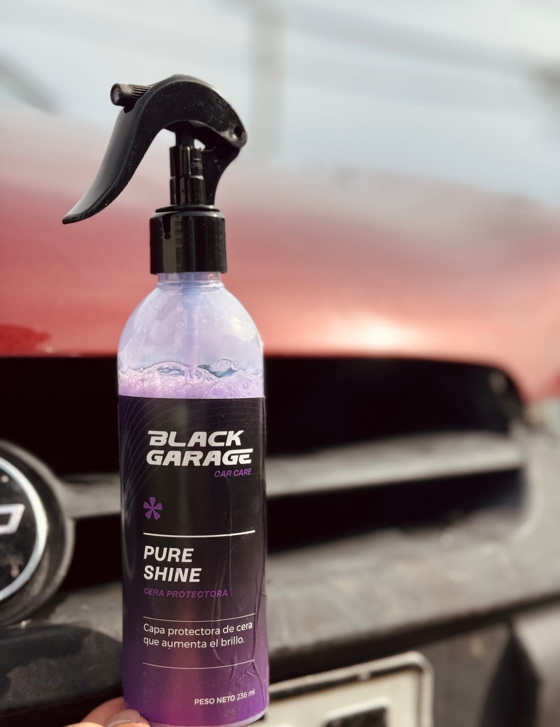 Customer photo review of Pure Shine - Limpiador y Protector para Auto BLACK GARAGE