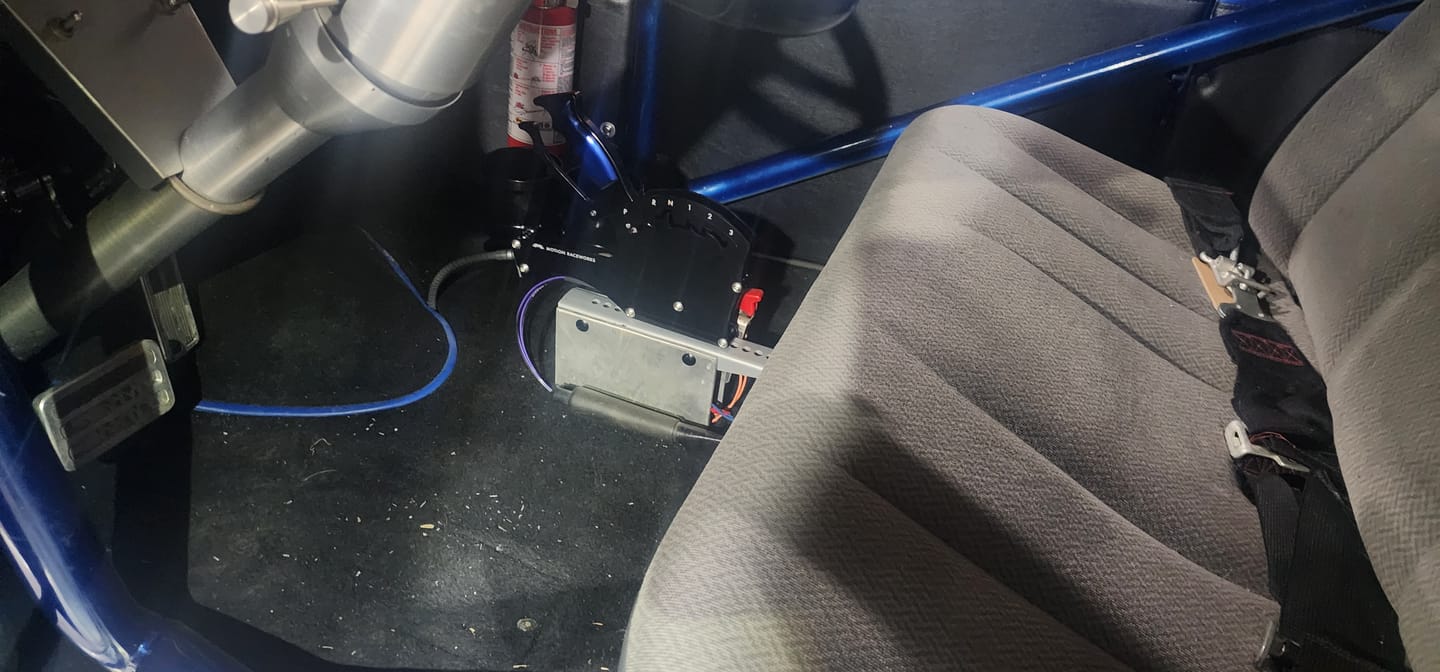 Customer photo review of TH400 3 Speed Reverse Pattern Operator Series Billet Shifter Front Exit