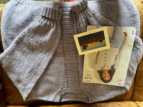 Customer photo review of Ladies Mystery Knitting Box