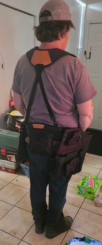 Customer photo review of Essential Low Profile Toolbelt