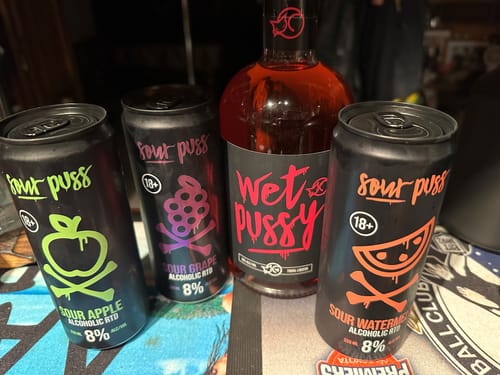 Customer photo review of Sour Puss RTD Mixed 24 x  330ml