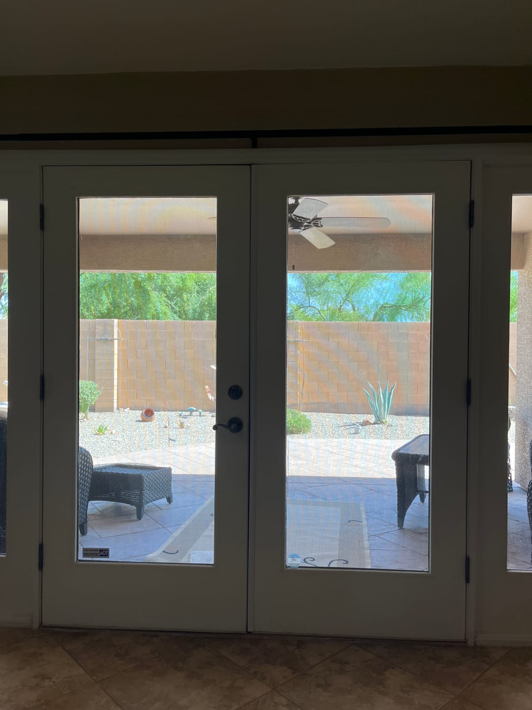 Customer photo review of Thermal Aluminum Astragal (White)