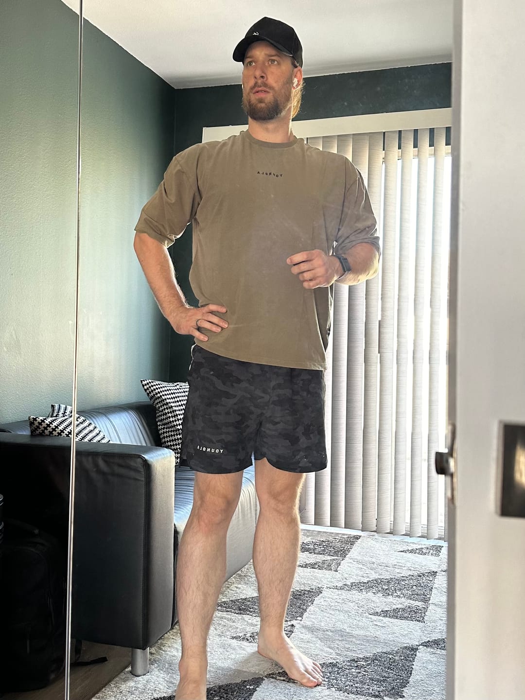 Customer photo review of 146 Sprint Shorts