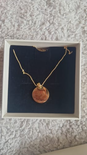 Customer photo review of Halskette “First Steps” klein mit Abdruck