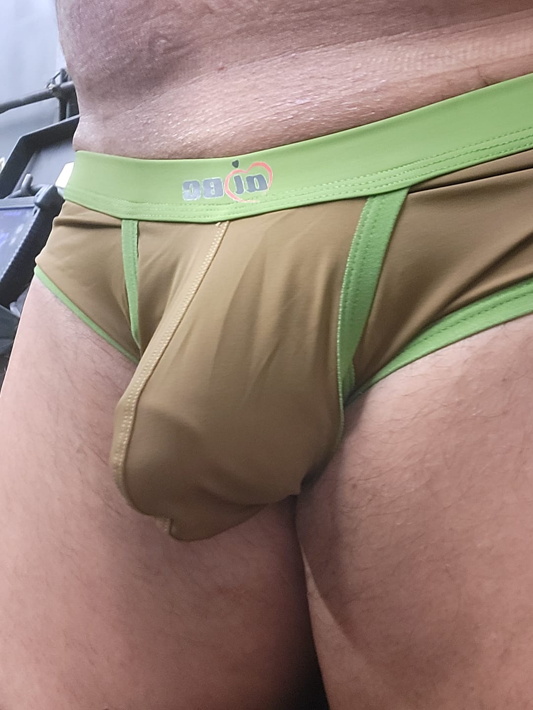 Customer photo review of 3 Pack Men's Separated Ball Pouch Briefs