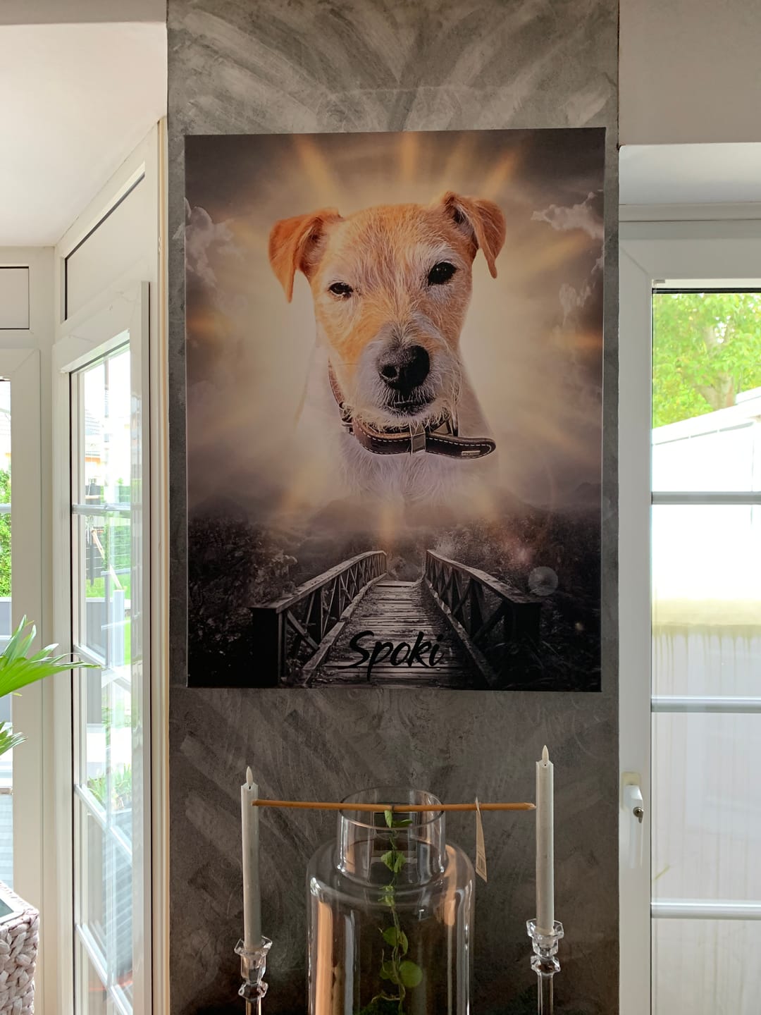 Customer photo review of Personalisiertes Portrait - Sonnen Stil
