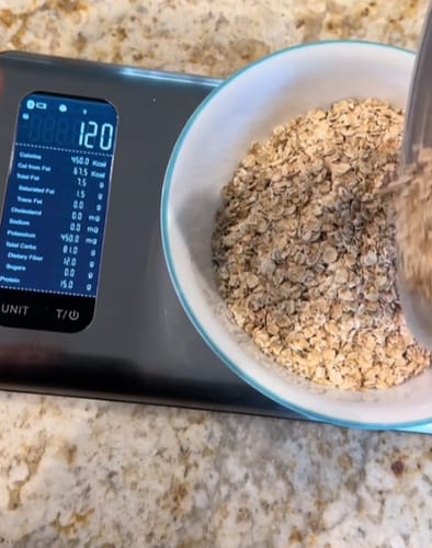Customer photo review of Etekcity Food Nutrition Scale™