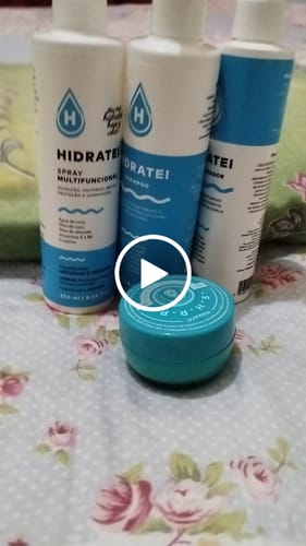 Customer video review of Kit Reconstrução Essencial