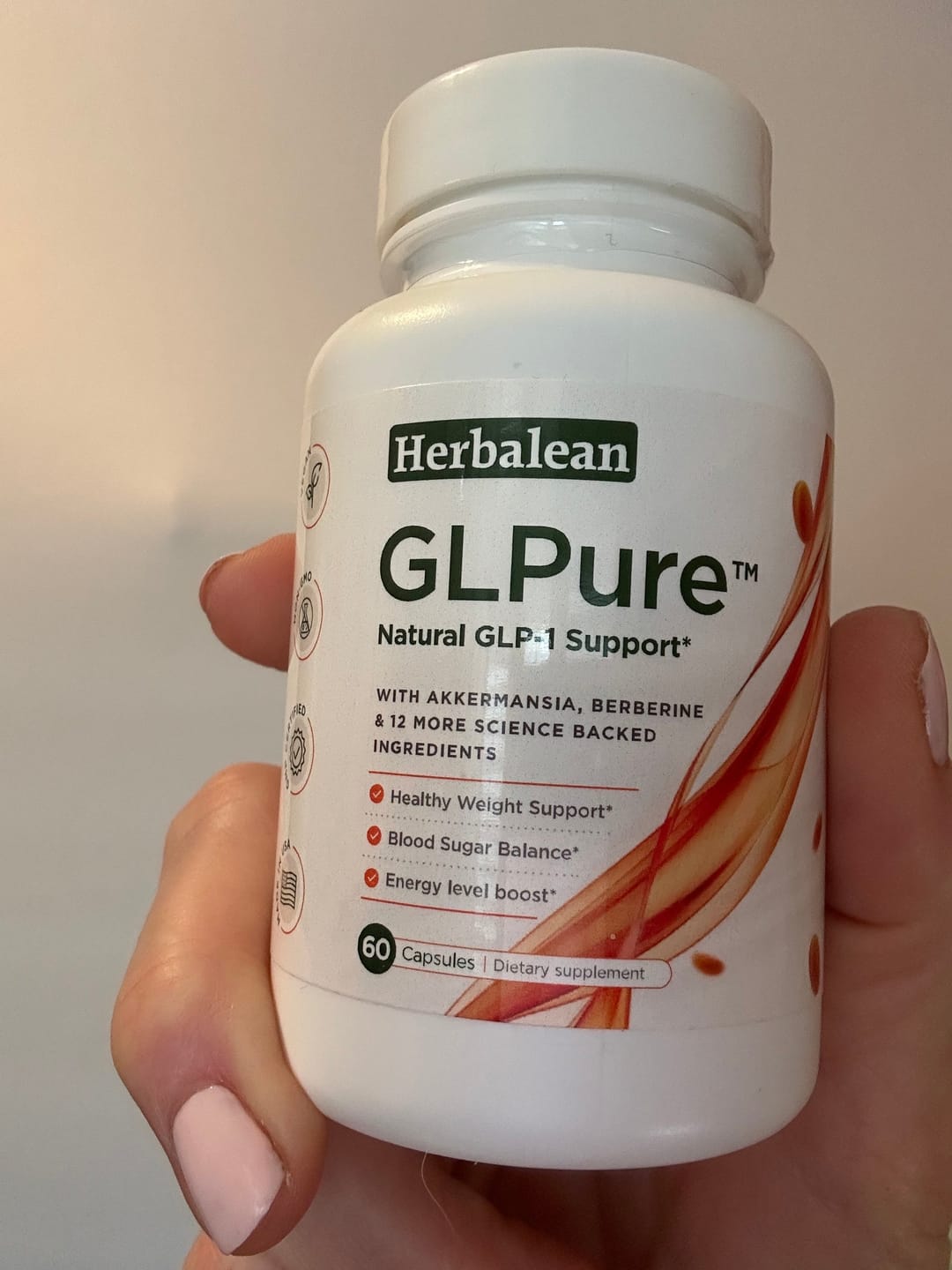 Customer photo review of Help Lower BMI & A1c with GLPure
