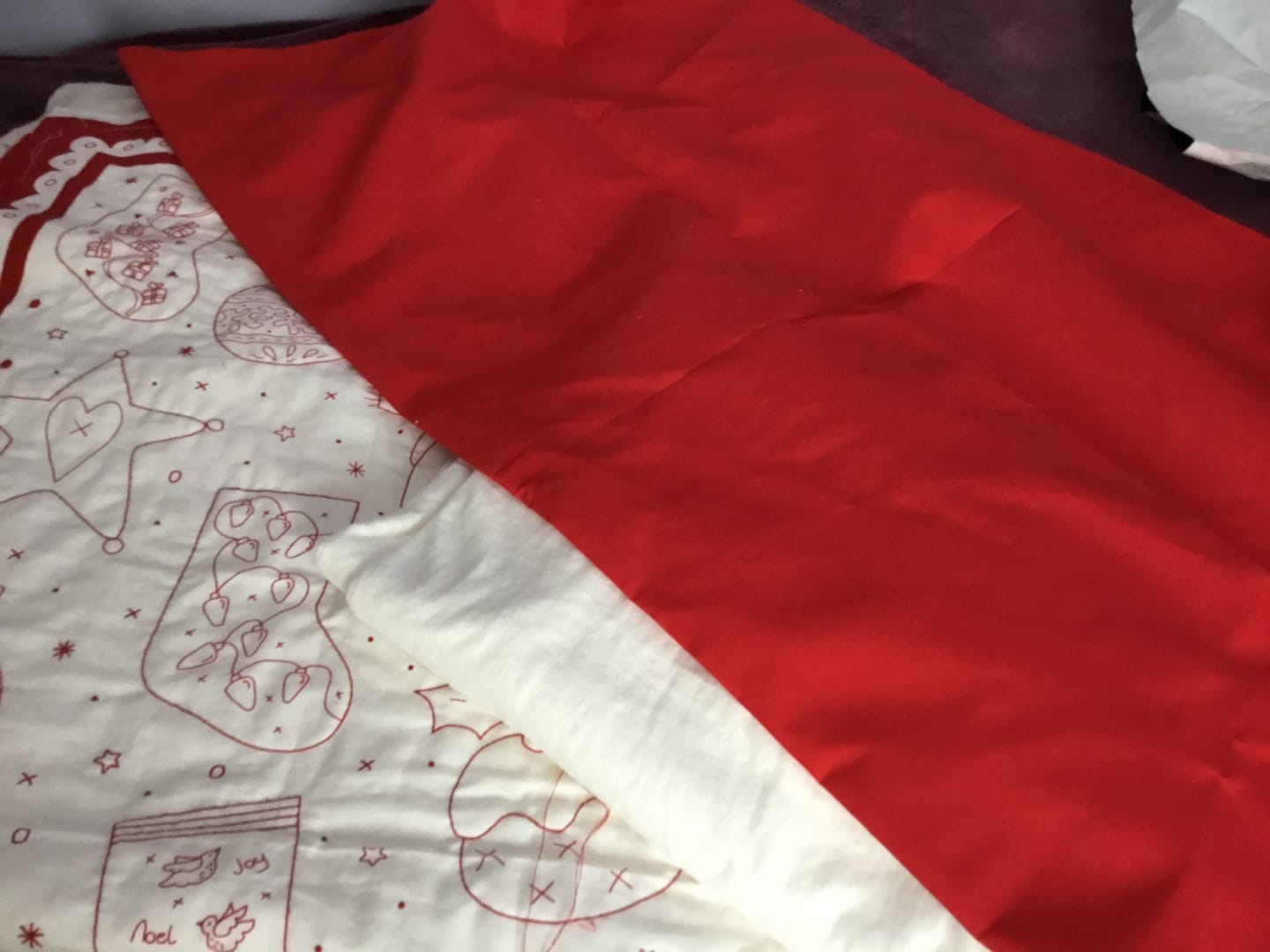 Customer photo review of Bamboo Wadding