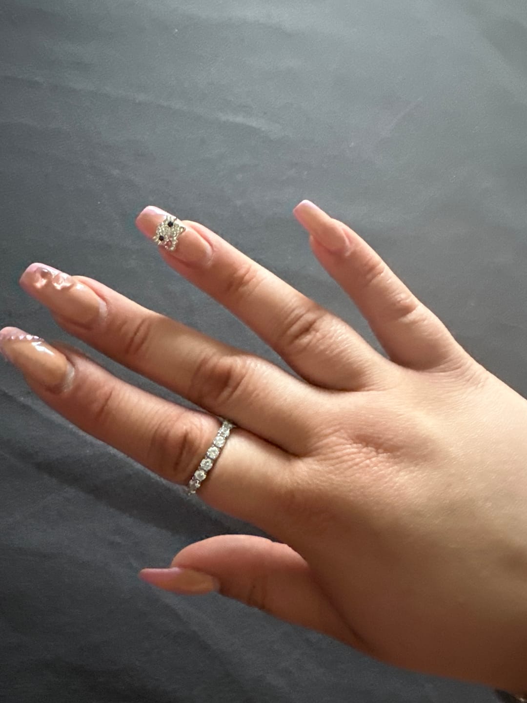 Customer photo review of Estella Ring | 18K vergoldet