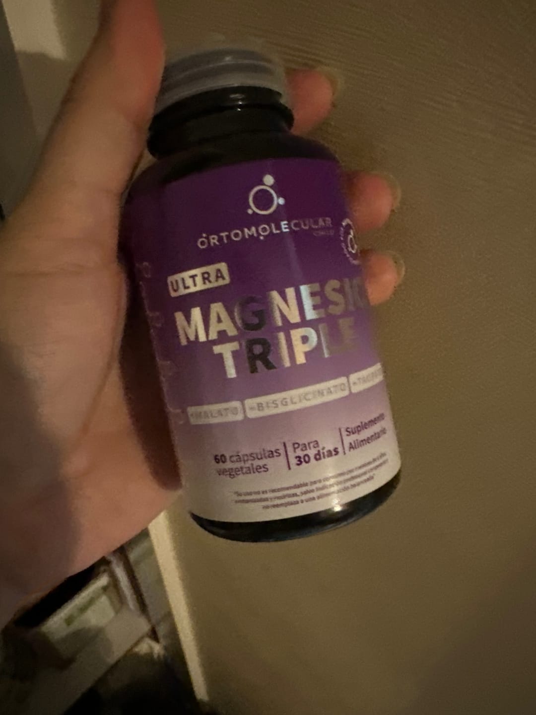 Customer photo review of Ultra Magnesio Triple-60 cáps